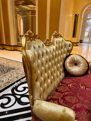 'FDesign Italia' Baroque Style Love Seat (*4 available- sold individually- select quantity)