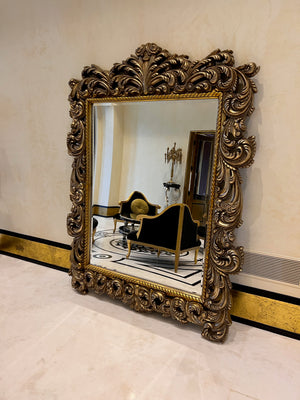 Large Ornate Gold Resin Mirror- 7ft x 5.75ft