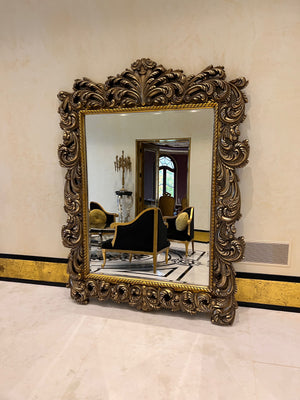 Large Ornate Gold Resin Mirror- 7ft x 5.75ft