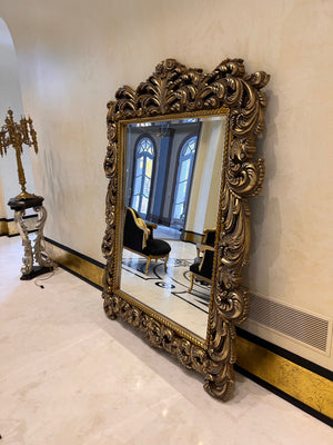 Large Ornate Gold Resin Mirror- 7ft x 5.75ft