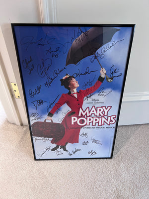 Mary Poppins Signed Broadway Poster