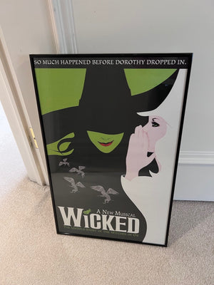 Wicked Broadway Poster