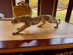 Gold Leopard Decor