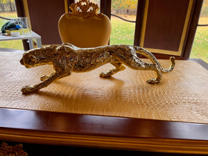 Gold Leopard Decor