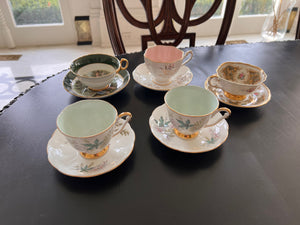 5 Miscellaneous Cups & Saucers Lot