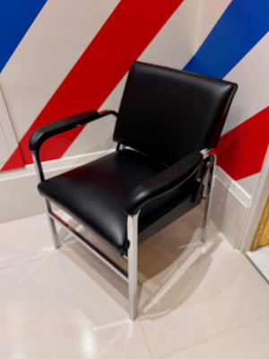 Black Reclining Shampoo Chair