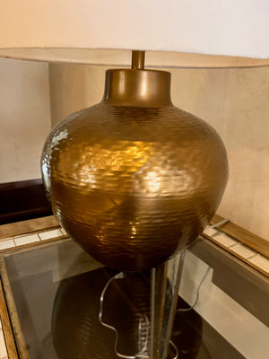 Pair of Gold Table Lamps