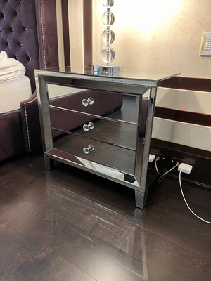 Mirrored Nightstand (*3 available- sold individually- select quantity)