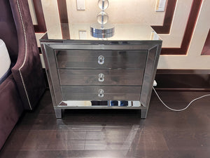 Mirrored Nightstand (*3 available- sold individually- select quantity)