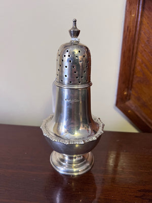 Sterling Silver James Dixon & Sons Sugar Caster- 185g