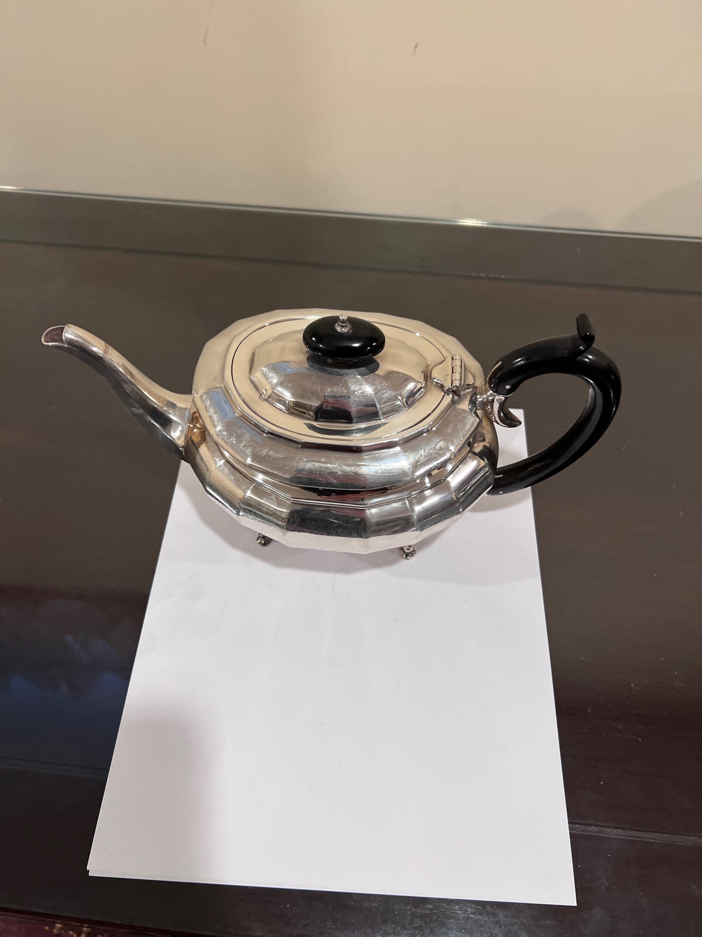 Pure on sale silver teapot