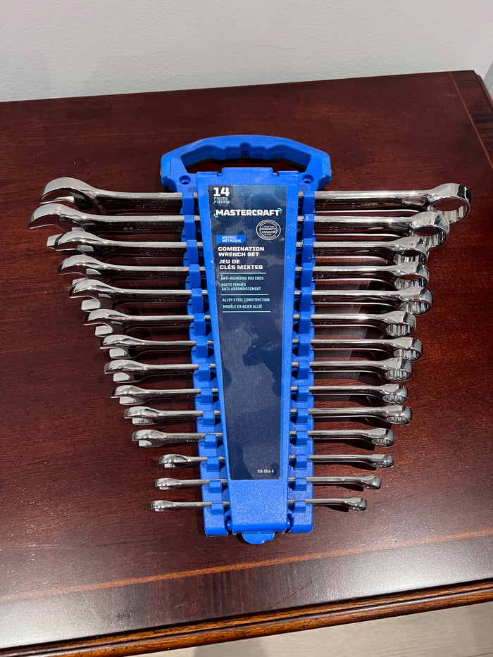 BRAND NEW Mastercraft Combination Wrench Set, SAE, 14-pc – Sell My