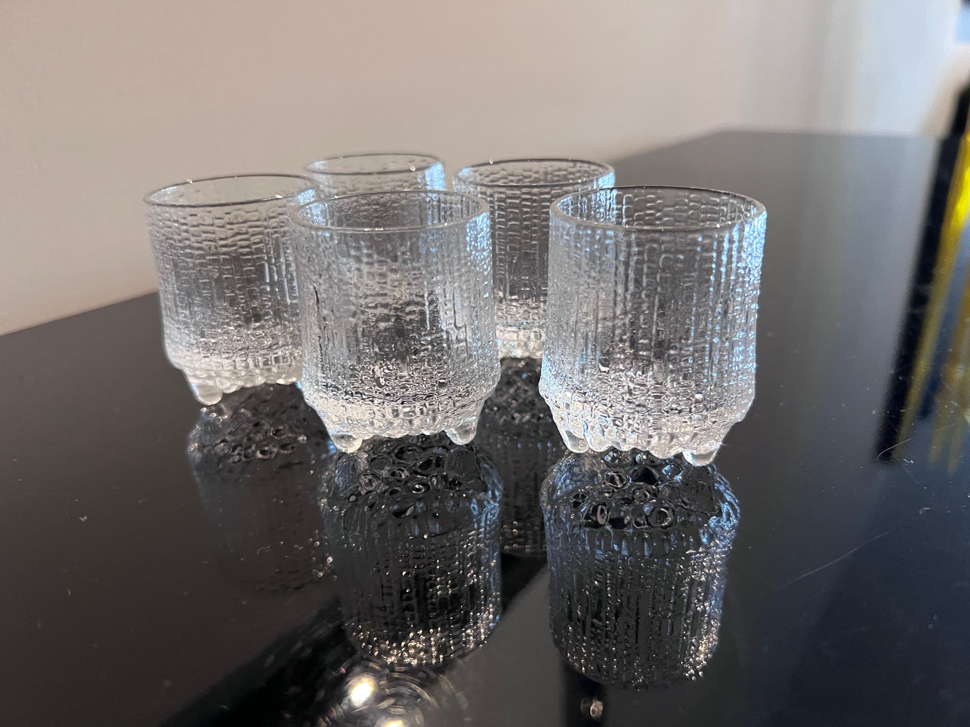 Iittala TAPIO WIRKKALA Ultima Thule cordial glasses set of 5