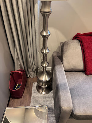 Silver Floor Lamp