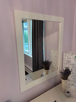 Pair of White Mirrors