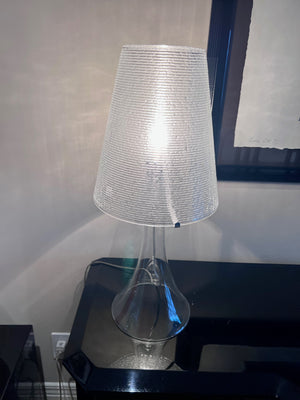 "IVV" Made in Italy Glass Lamp