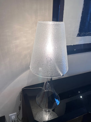 "IVV" Made in Italy Glass Lamp