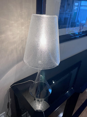 "IVV" Made in Italy Glass Lamp