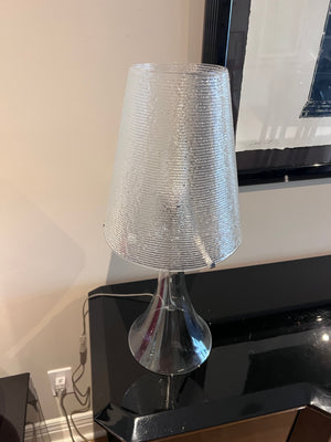 "IVV" Made in Italy Glass Lamp