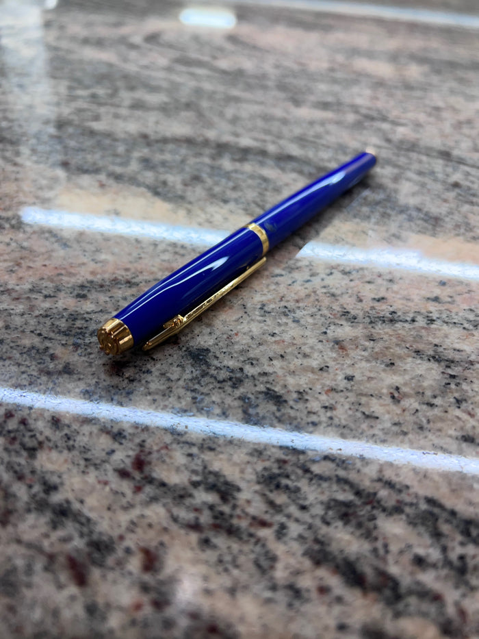 Elysee Germany Blue Lacquer Fountain Pen