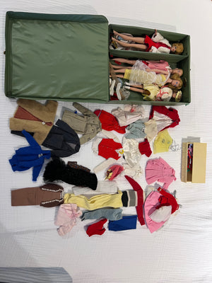 Lot- 3 Vintage Barbie Dolls, 1 Ken Doll +Vintage  Original Barbie Accessories (everything shown in the pictures)