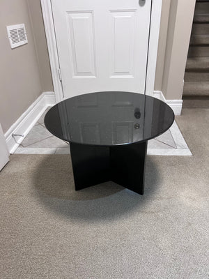 Custom Round Granite Side Table # 2