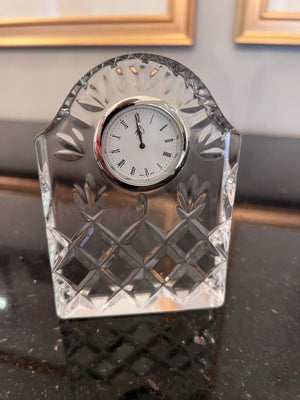 Royal Doulton Crystal Clock