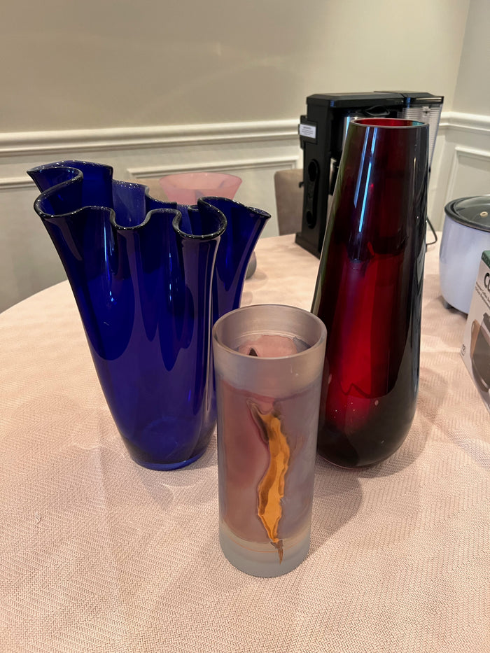 3 Decorative Vases Lot