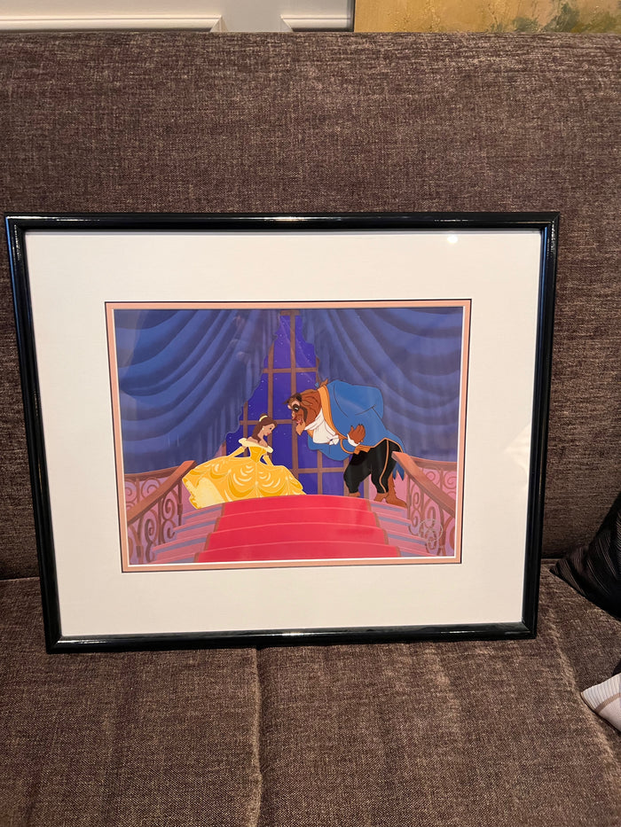 The Walt Disney Studio Beauty And The Beast 1998 "Change Of Heart" Limited Edition Sericel (*COA Included)