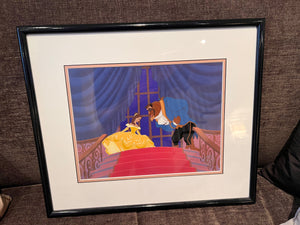 The Walt Disney Studio Beauty And The Beast 1998 "Change Of Heart" Limited Edition Sericel (*COA Included)