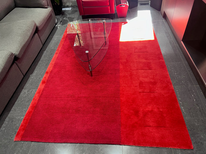 Red Wool Area Rug