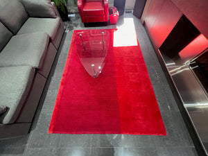 Red Wool Area Rug