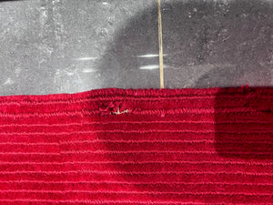 Red Wool Area Rug