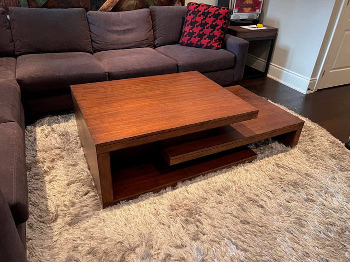 Multi Tier Low Profile coffee table