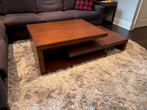 Multi Tier Low Profile coffee table