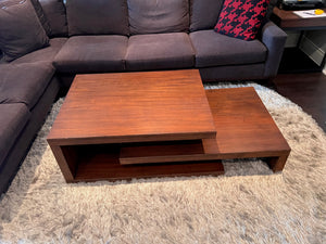 Multi Tier Low Profile coffee table