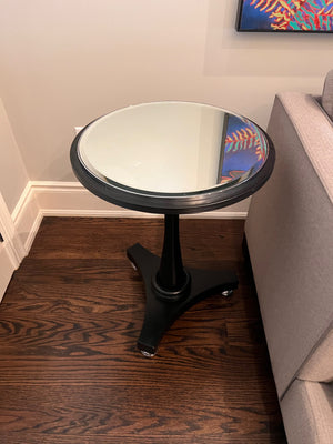 Pair of Global Views Mirrored Side Tables