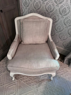 Restoration Hardware Merseilles Linen Chair