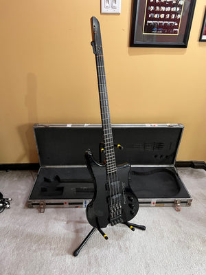 *RARE!-  Philip Kubicki Factor Black Bass Guitar