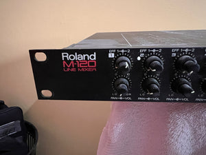 Roland M-120 Line Mixer, Rack Mount