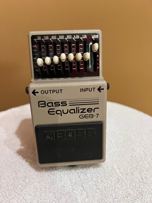 Boss GEB-7 Bass Equalizer Pedal