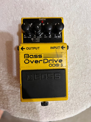 Boss ODB-3 Bass Overdrive Pedal