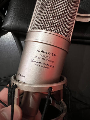 Audio Technica AT4047/SV Cardioid Condenser Microphone