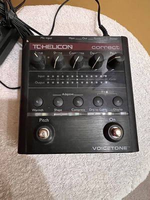 TC Helicon Voicetone Correct, Vocal Effects Pedal