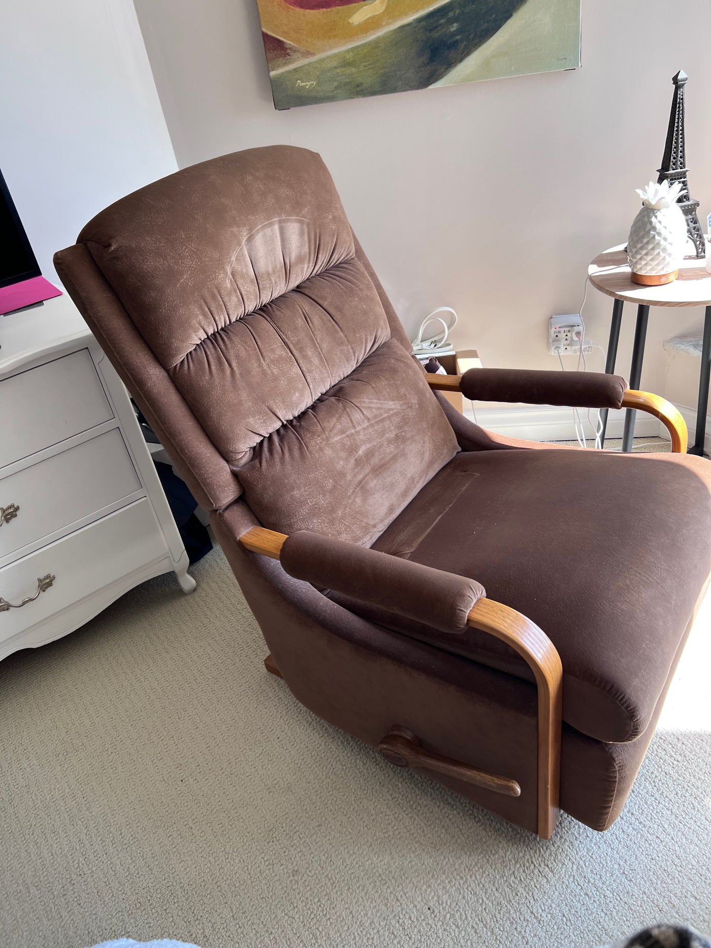 Vintage discount rocker recliner