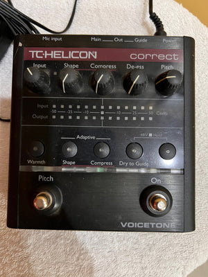 TC Helicon Voicetone Correct, Vocal Effects Pedal