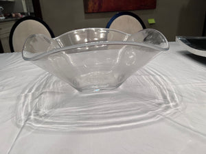 Simon Pearce Hand Blown Glass Bowl