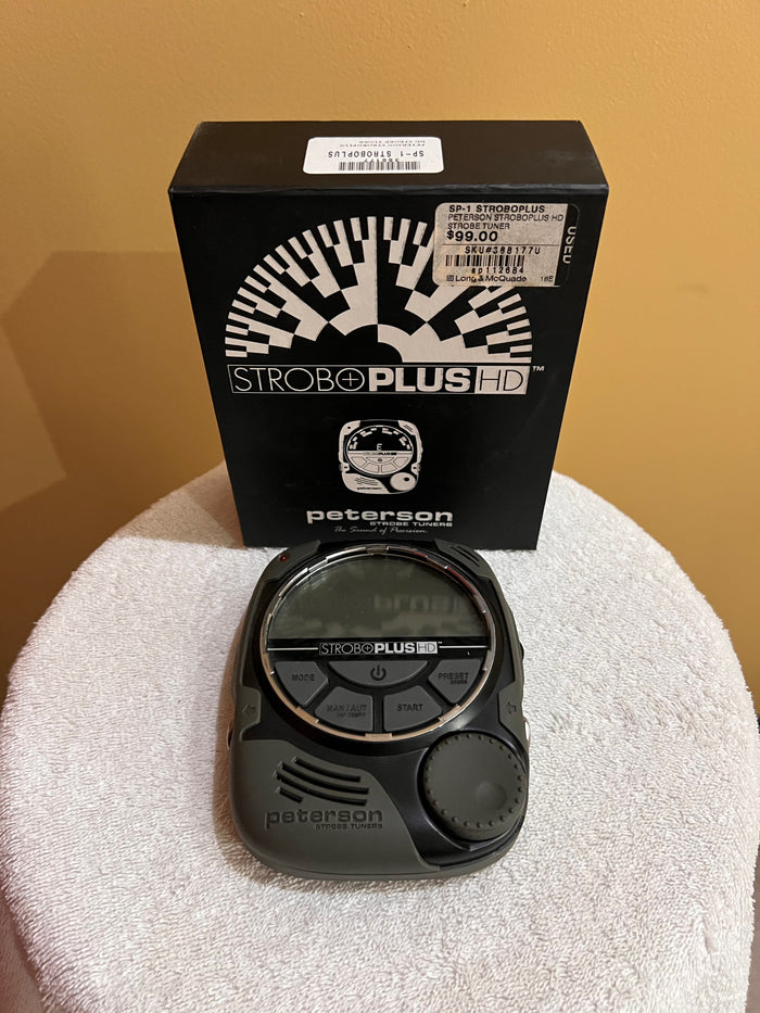 Peterson StroboPlus HD Strobe Tuner SP-1