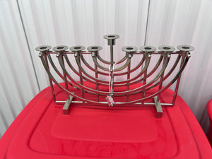 Stainless Steel Menorah by Ricci Argentieri (Ricci Metals by Design) (*retail $1475)