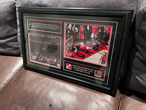 Toronto Raptors Limited Edition of 222 'Authentic Piece of Scotiabank Arena Game-Used Net from May 12, 2019'